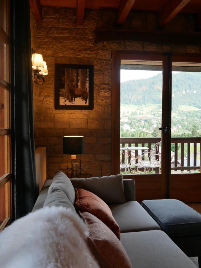 Chalet Horizon Blanc Межев Екстер'єр фото