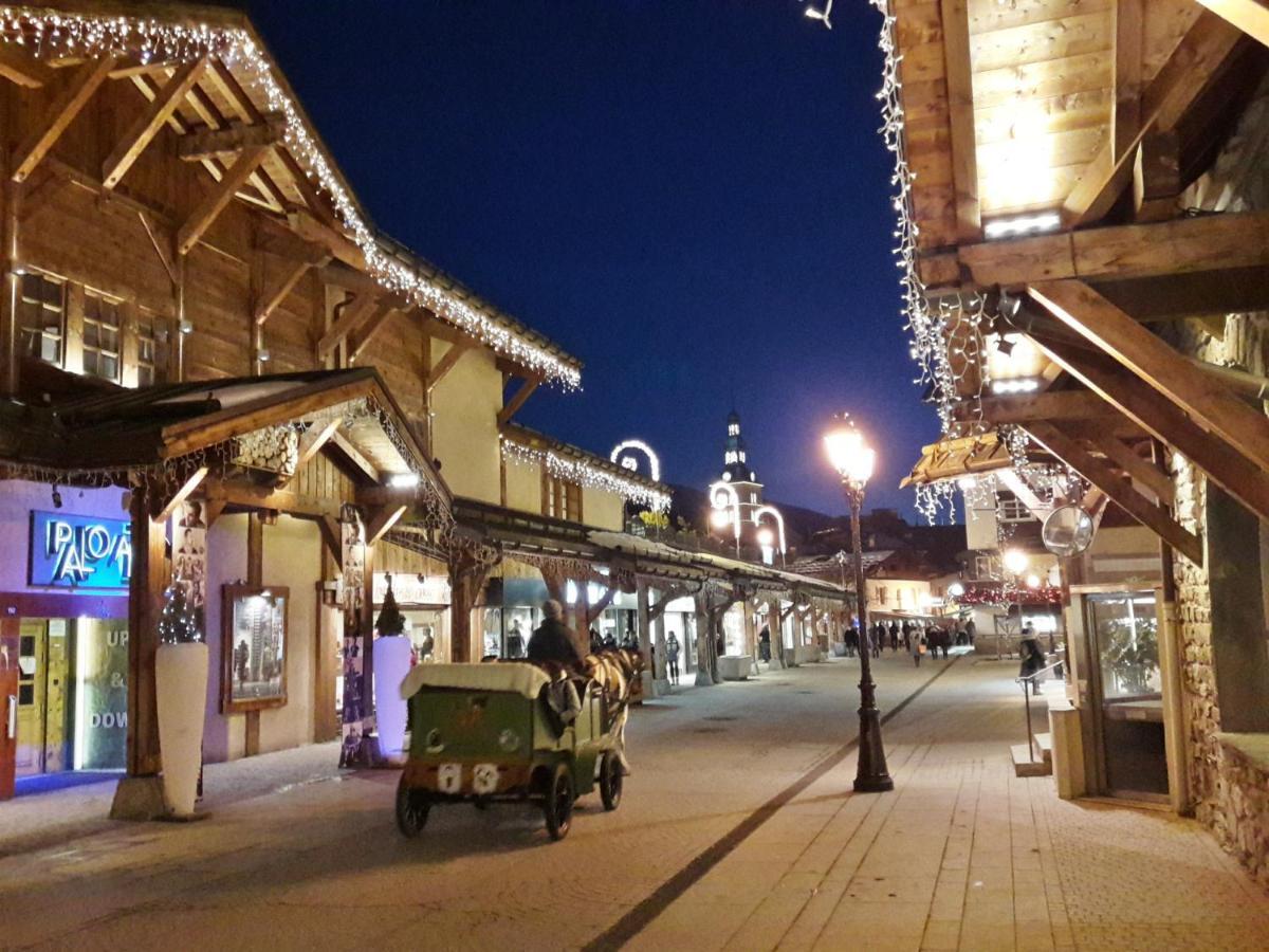 Chalet Horizon Blanc Межев Екстер'єр фото