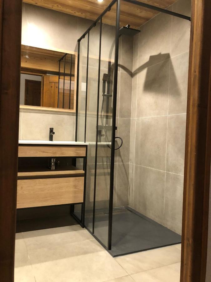 Chalet Horizon Blanc Межев Екстер'єр фото