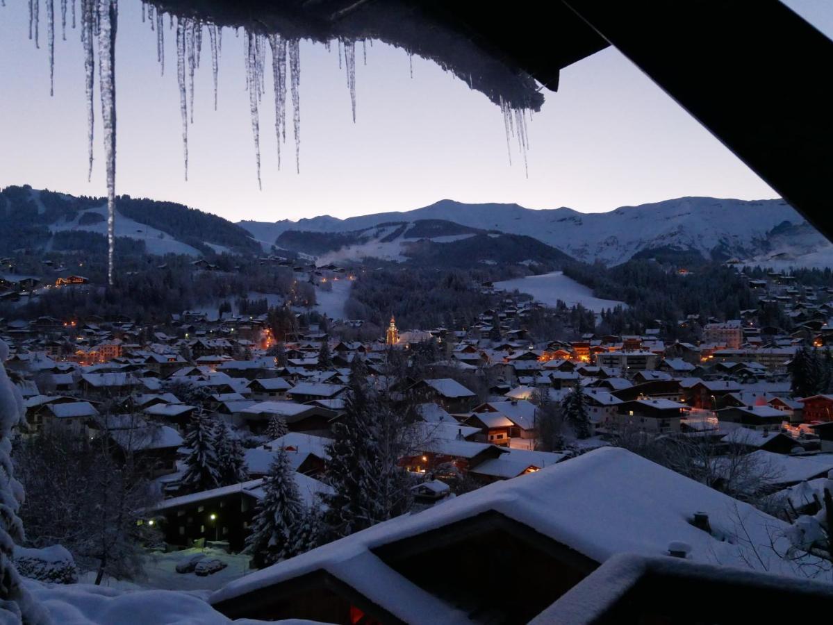 Chalet Horizon Blanc Межев Екстер'єр фото